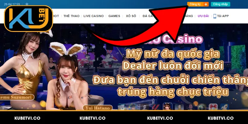 Đăng Ký Kubet - Hướng Dẫn Tạo Tài Khoản Chỉ Trong 2 Phút 3 Truy cập đường link Kubet chính thức và chọn đăng ký